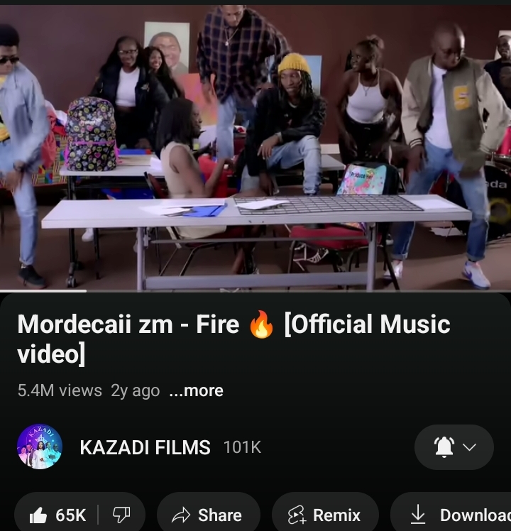 Mordecai Fire Mp3 Download views on YouTube 